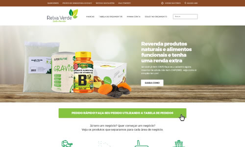 Relva Verde - Ecommerce de Atacado