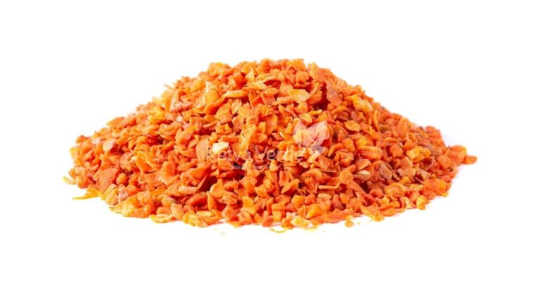 Cenoura Desidratada em Flocos - Relva Verde Saúde e Bem-estar