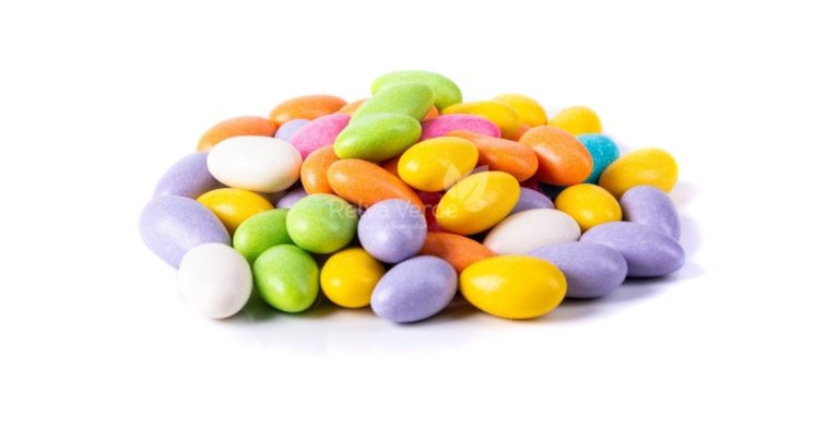 Amêndoa Colorida Confeitada - Relva Verde Saúde e Bem-estar
