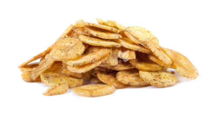 Banana Chips com Óregano - Relva Verde Saúde e Bem-estar