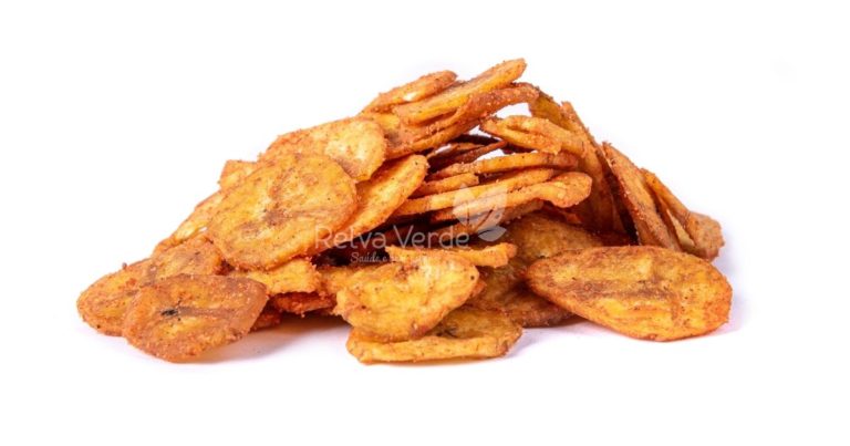 Banana Chips sabor Páprica - Relva Verde Saúde e Bem-estar