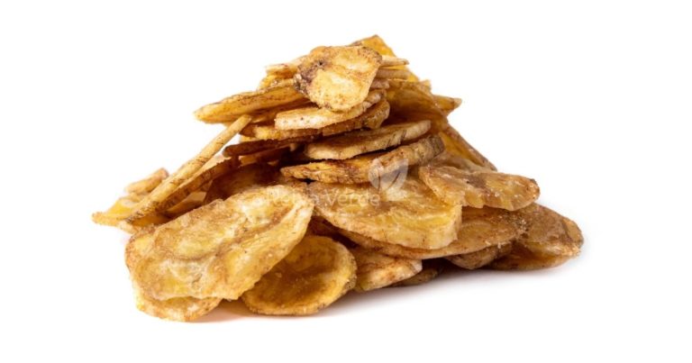 Banana Chips com Sal Rosa do Himalaia - Relva Verde Saúde e Bem-estar