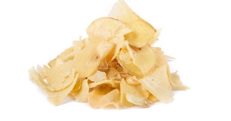 Batata Doce Chips sabor Cebola e Salsa - Relva Verde Saúde e Bem-estar