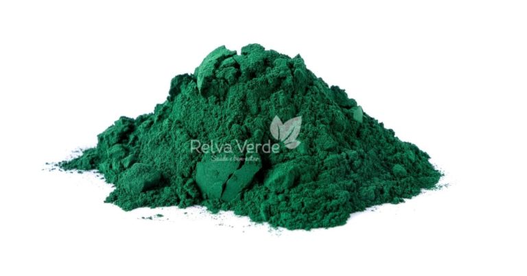 Spirulina em Pó - Relva Verde Saúde e Bem-estar