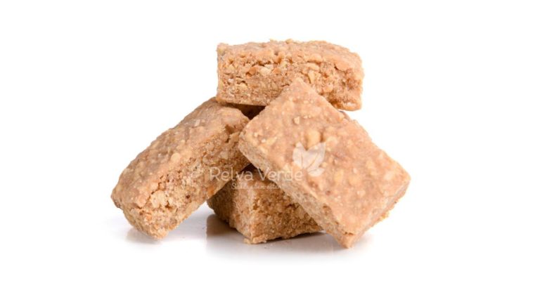 Paçoca de Amendoim com Leite de Soja Relva Verde