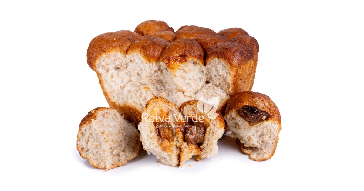 Pão Bola de Doce de Leite Relva Verde Pão Bola de Doce de Leite Relva Verde