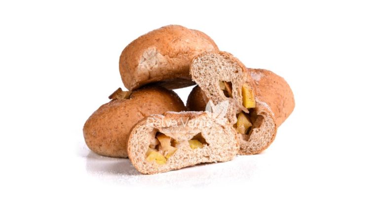Pão Integral com Maçã Relva Verde