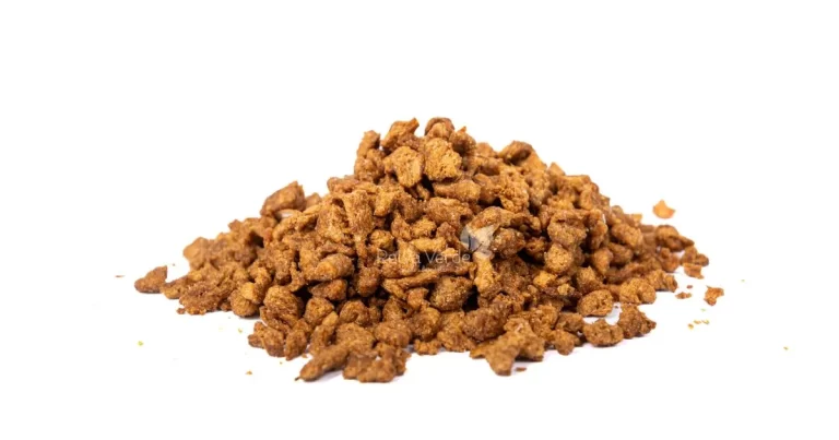 Proteína de Soja Texturizada (PTS) média sabor costela - Relva Verde Saúde e Bem-estar